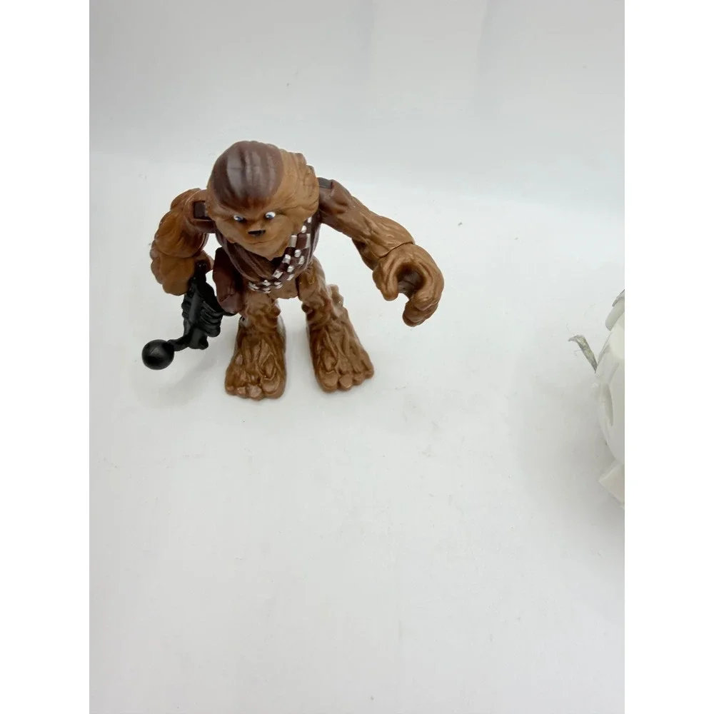 Star Wars Action Figure Lot Qui-Gon‎ Jinn Chewbacca Grogu Darth Vader 10pc Mixed